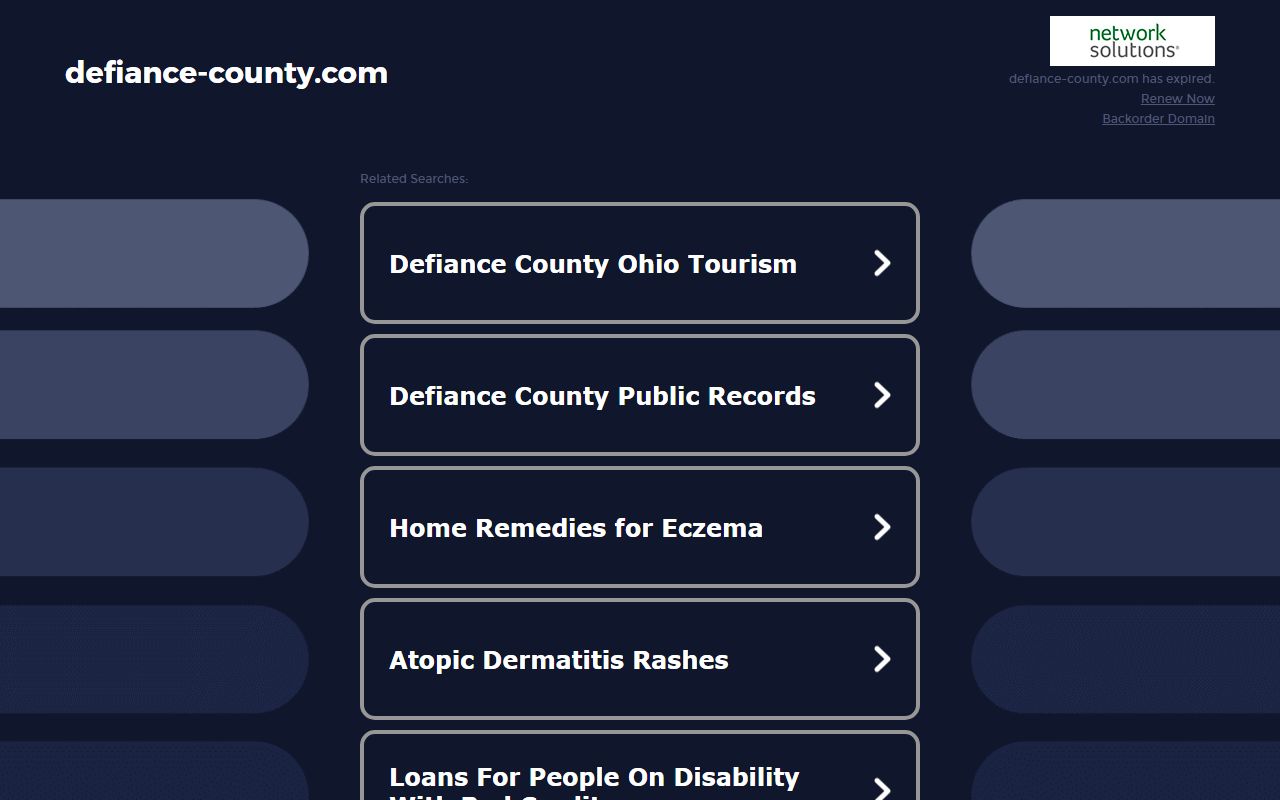 Defiance County divorce decree court of common pleas