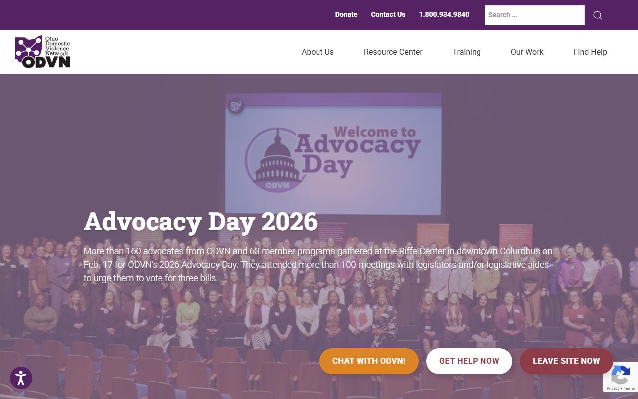 Ohio Domestic Violence Network divorce decree safety resources