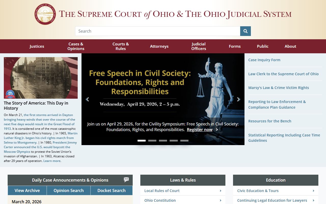 Ohio divorce decree Supreme Court of Ohio website